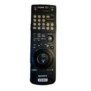 Sony Remote Control RMT-V249 TV Video VCRPlus+